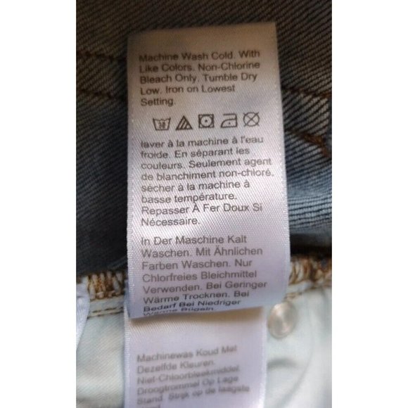 J Crew Shorts Womens 25 Denim High Rise Short Rolled Raw Cuff - Picture 11 of 11